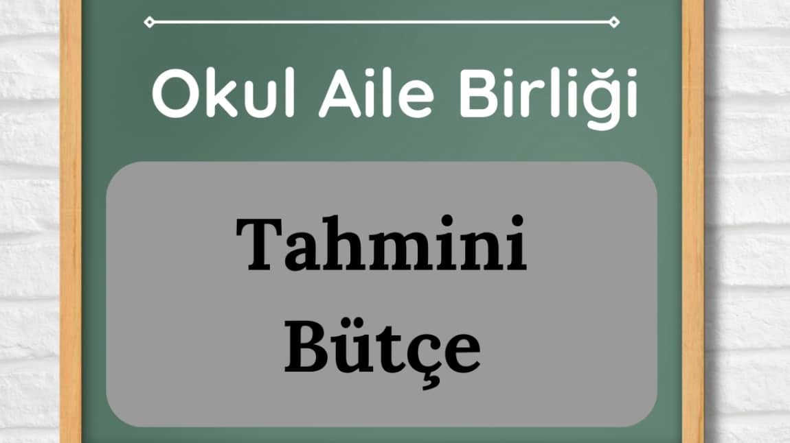 2025 YILI ONAYLI TAHMİNİ BÜTÇE (YILLIK GELİR/GİDER RAPORU)